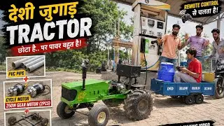 Making John Deere tractor Full video with wiring जॉन डियर ट्रैक्टर कैसे बनाए 🚜🚜 #video #diy #rc