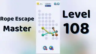 Rope Escape Master Level 108 Walkthrough 🪢🧠 | Puzzle Escape Game | Go Answer