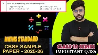 Which one of the following is not a quadratic equation?(A) (x + 2) ^ 2 = 2(x + 3)(B) x ^ 2 + 3x