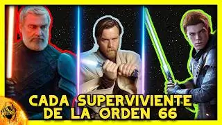 Todos los JEDI que SOBREVIVIERON a la Orden 66 (2025) | Star Wars Canon