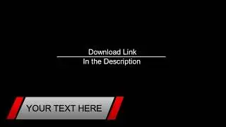 VSDC Lower Thirds Template #1 + Free Download