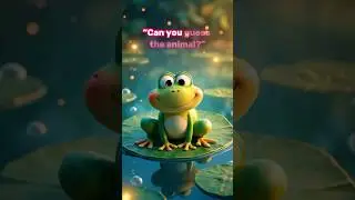 🐸 Guess the Animal! | Frog Sound for Kids | Can You Guess? #mamaousaysay