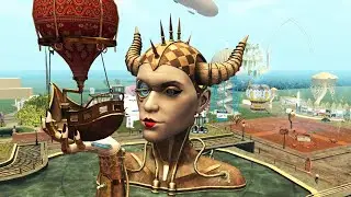 SL19B Second Life Birthday- Touring the Steampunk Celebration!