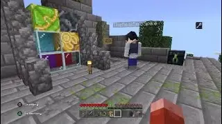 Lets Play Minecraft Infinity Skyblock part 1: The sky is the limit