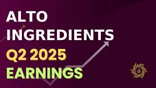 Alto Ingredients ALTO Q2 2025 Earnings Call