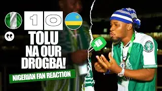 NIGERIA 1-0 RWANDA ( Dani - NIGERIAN FANS REACTION) - 2026 FIFA WORLD CUP QUALIFIER.