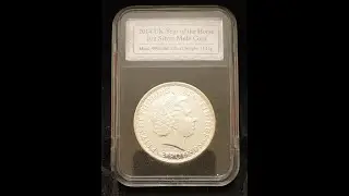 2014 UK Year Of The Horse 1oz Silver Mule Coin - Coin World UK