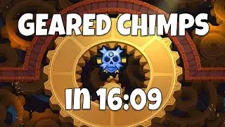 [BTD6] Geared - Chimps Speedrun in 16:09 (v52.2)