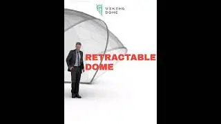 Retractable Dome kit. For Events. For Expo. For Above Ground Pool Enclosure.