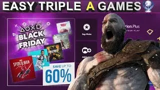 PS4 [EU & NA] BLACK FRIDAY SALE | Easy Triple A Games | 16 easy Platinums | ends 27.11.2018
