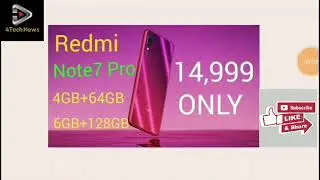 Redmi Note 7 Pro Price, Specification!!