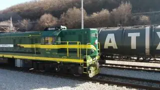 Serbija Cargo 661 157 (ZS) depart from Dimitrovgrad