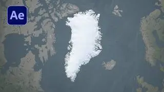 How to Make a Regional Map of Greenland 🇬🇱 (with QGIS & After Effects)