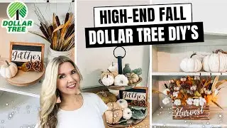HIGH END DOLLAR TREE FALL DECOR 🍂 2020 DIY