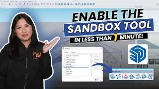 How to Enable Sandbox Tools in SketchUp in under 1 minute!