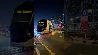 Seamless transport system of Dubai, The RTA   Tram offers convenience around the city center.