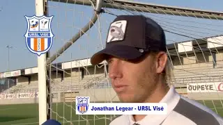 Jonathan Legear d&eacute;j&agrave; d&eacute;cisif pour l'URSL Vis&eacute;