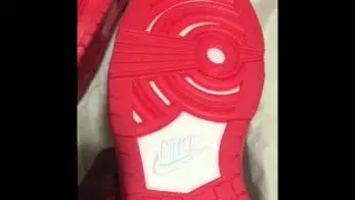 Red October dunk glow test