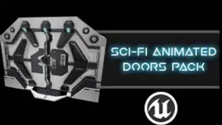 SciFi Animated Doors Pack Unreal Marketplace