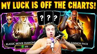 Klassic Movie Pack INSANE LUCK in MK Mobile. I Still Can't Believe What Happened!