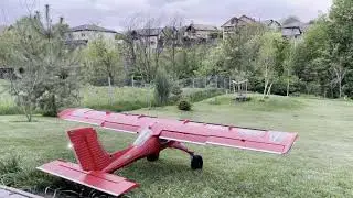 E-flite DRACO 2.0m BNF 4K - Maiden Flight Stall & Crash #eflite #eflitedraco #rcplane #dracobnf