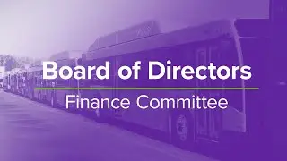 GRTC Board of Directors - Finance Committee Meeting August 8, 2024