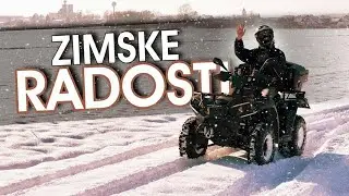 Winter idyll from above &ndash; quad & drone in action ❄️