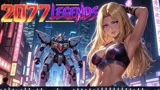 rockstar Eden - melodic techno synthwave radio anime - best beats to study or Not :)