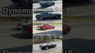 TESTED 4 Exhaust Systems for Dodge Challenger Scat Pack/392 6.4L HEMI V8!