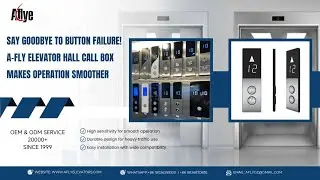 A-FLY Elevator HOP (Hall Operation Panel) &mdash; Smart Control, Reliable Performance.