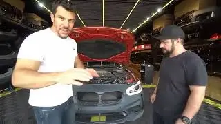 Lucas Fontana, do canal Auto Super, realiza as primeiras modifica&ccedil;&otilde;es na BMW M140