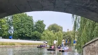 This is Cambridge, UK #cambridge #england #travelvlog #travel #cambridgestreetwalk #yt #canal