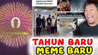 AWAL TAHUN DISAMBUT DENGAN MEME KEMBANG API BAHLIL WKWKWK - React Meme Kocak