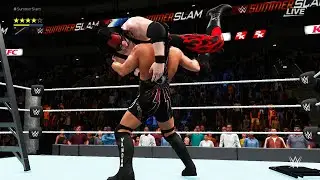Rob Van Dam vs Kane | WWE | WWE Games | Kane's Chokeslams | Van Daminator | WWE 2K18 | Games