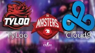 TyLoo vs. Cloud9 [Dust2] iBUYPOWER Masters 2016
