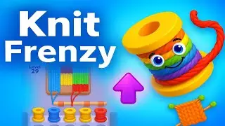 Knit Frenzy &ndash; Ultimate Color Sort Puzzle Game (2025) | Untangle Wool & Match Bobbins!