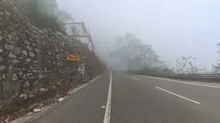 TVS Ronin in Fog. First time rider