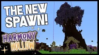 THE NEW SERVER SPAWN!! | Minecraft Harmony Hollow S4 SMP | #3