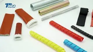 Steel spring fire sleeve hydraulic hose protector spiral