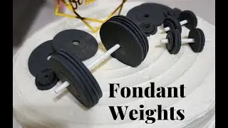 Cake with Fondant Weights