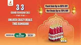 Daraz 3.3 Grand Ramadan Sale!