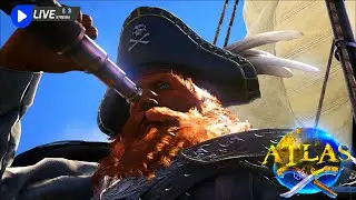 LIVE: Atlas Co-Op PvE (Salty Zombies Server) Starting Over...