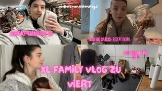 VLOG~ 5. Woche nach Geburt🤱🏻| Besuch, Rezepte, Familien Alltag mit Baby und Kleinkind 