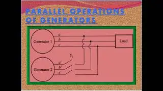 PARALLEL OPERATIONS OF GENERATORS