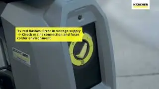 How to Read the Status Indication of the HD Super Class Pressure Washer? | K&auml;rcher Professional UK