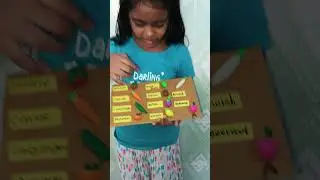 School project clay vegetables making by minnah ridwana❤