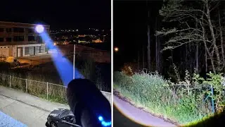 Comprei a Lanterna 🔦 Mais Potente do Mundo! 🌎 100W de Potência, e Alcance de 5KM!!!