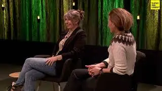 Ine Jansen og Ingjerd Egeberg med Thorleif Linhave Bamle om &laquo;M&oslash;t meg ved morgengry&raquo;.