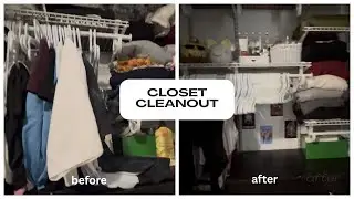 CLOSET CLEANOUT // i donated over half of my clothes!
