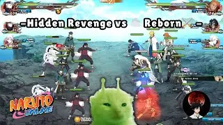 Gran Guerra Ninja [Hidden Revenge vs ☁️Reborn⚔️ ] | Naruto Online LATAM
